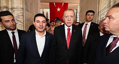 Başkan Özyavuz, Cumhurbaşkanı ile bir araya geldi
