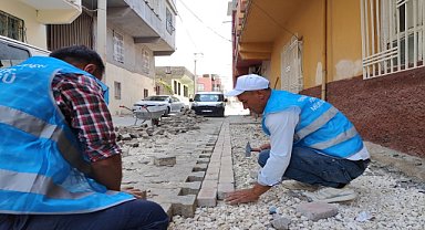 Eyyübiye’de sokaklar yenileniyor 