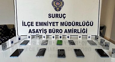 Suruç'ta gümrük kaçağı telefon ele geçirildi
