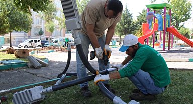 Haliliye Belediyesi ile parklar daha güvenli