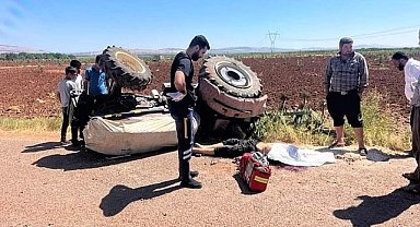 Şanlıurfa'da feci kaza!