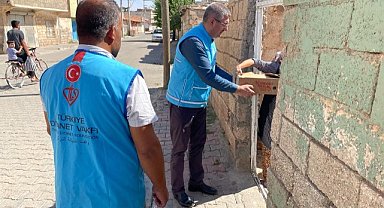 Yüzlerce aileye kurban etti dağıtıldı