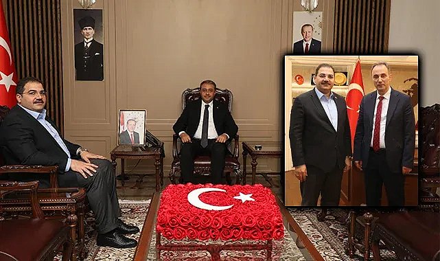 Başkan Canpolat vali ve emniyet müdürünü ziyaret etti