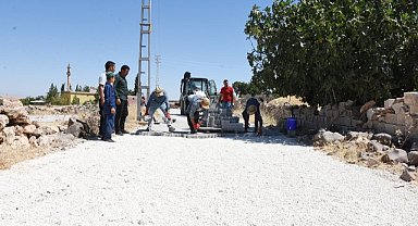 Hilvan'da üst yapı çalışmaları sürüyor!