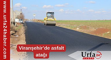Viranşehir’de asfalt çalışmaları devam ediyor 