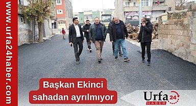 Viranşehir’de sıcak asfalt çalışması sürüyor 