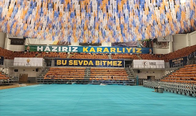 Erdoğan'ın Şanlıurfa'ya gelişi öncesi hazırlıklar sürüyor