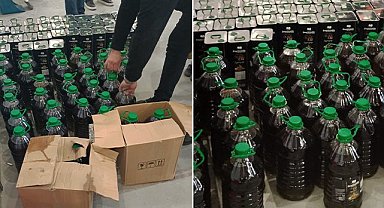 Fuarda satılan zeytinyağlarına el konuldu