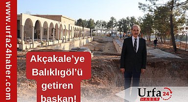 İkinci Balıklıgöl kısa sürede açılacak!