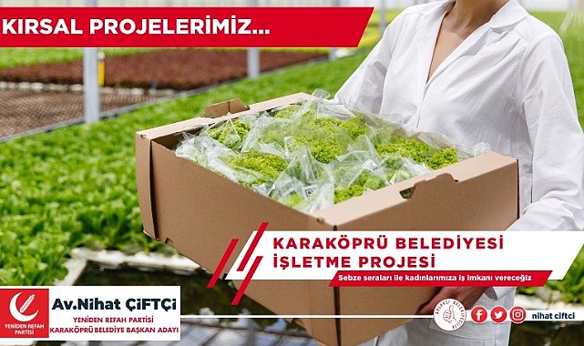 Nihat Çiftçi Karaköprü kırsalında ne yapacak?