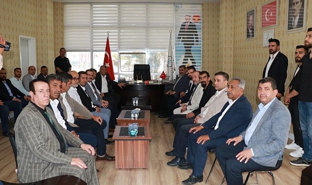 AK Parti İl Başkanlığından Başkan Ayhan’a ziyaret!
