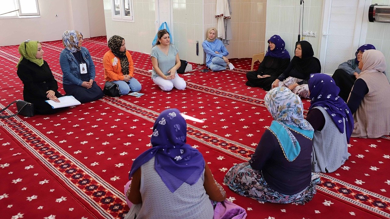 Karaköprü’de karınlara çevre bilinci aşılanıyor!