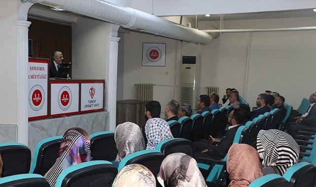 Müftülük personeline seminer verildi!