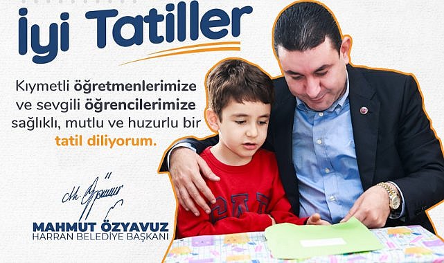 Başkan Özyavuz'un karne günü mesajı