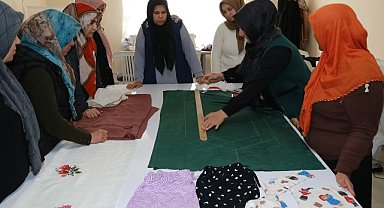 Haliliye'de kadınlara meslek edindirme desteği 