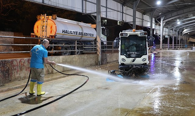 Haliliye'de detaylı temizlik seferberliği