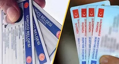 Eski tip ehliyetler 1 Ağustos'ta geçerliliğini yitirecek