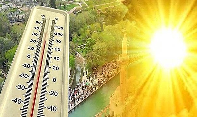 Şanlıurfa'da sıcak hava etkili oluyor
