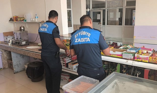 Eyyübiye Belediyesi’nden okul kantinlerinde sıkı denetim