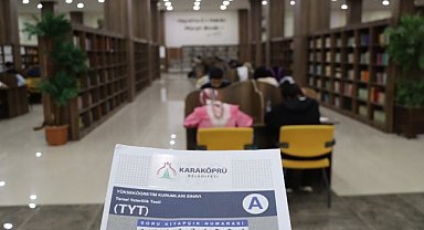Karaköprü'de öğrencilere YKS desteği!