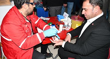 Eyyübiye’de kan bağışı seferberliği