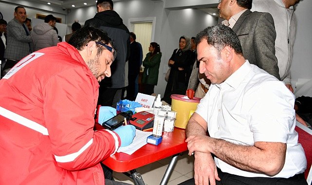 Eyyübiye’de kan bağışı seferberliği