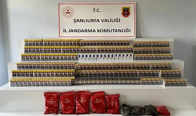 Viranşehir’de kaçakçılık operasyonu