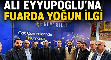 Ali Eyyüpoğlu'na Fuarda Yoğun İlgi