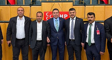BAŞKAN ÖZYAVUZ VE İL TEŞKİLATI MHP GRUP TOPLANTISINA KATILDI 