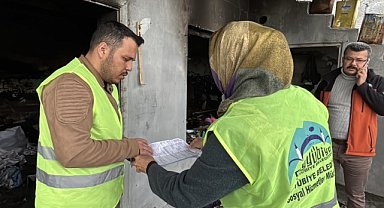 Evi Yanan Aileye Eyyübiye Belediyesi Sahip Çıktı