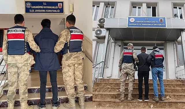 Şanlıurfa'da 2 kişi yakalandı!