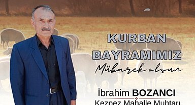 Muhtar Bozancı’nın Kurban Bayramı mesajı
