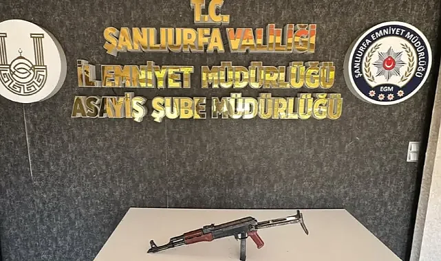 Şanlıurfa’da havaya ateş açan 2 kişi yakalandı