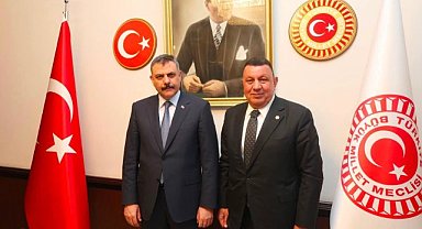 Milletvekili Özyavuz, İçişleri Bakanı Mustafa Çiftçi ile görüştü